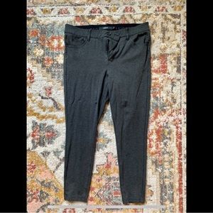 Torrid Bombshell Skinny Studio Luxe Ponte High Rise Pant in Grey